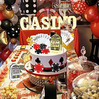 casino night cake