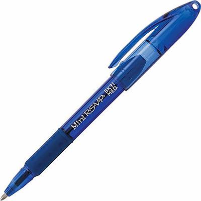 Pentel R.S.V.P. Ball Point Pen, Fine, Blue Ink, School Supplies