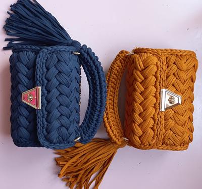 Crochet Bags Capri Luxury Baggold Chain Shoulder Bag 