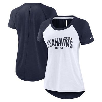 Women's Seattle Mariners New Era Navy Team Stripe T-Shirt