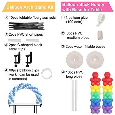 Adjustable Table Arch Balloon Stand Holder Support Balloon Birthday Wedding  Party Decoration Baby Shower Ballon Column Base