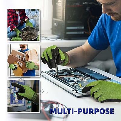 Schwer AIR-SKIN Cut Resistant Gloves with Extreme Lightweight & Thin, Level 5 Wire Metal Gloves for Refined Work, Touch-Screen, Fiberglass-Free