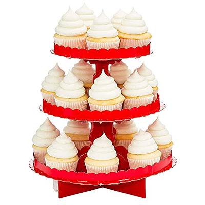 Gifbera Mini White Cupcake Liners 400-Count, Greaseproof Paper