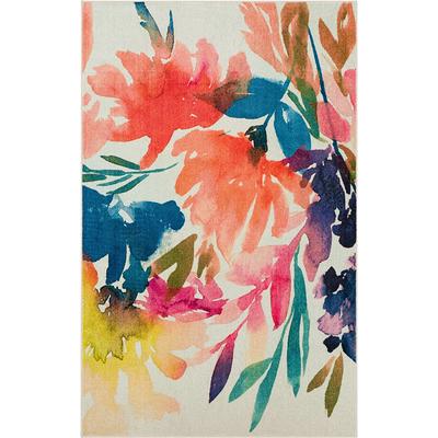 Simpli Home - Coleman 6 x 9 Area Rug - Pink,Blue