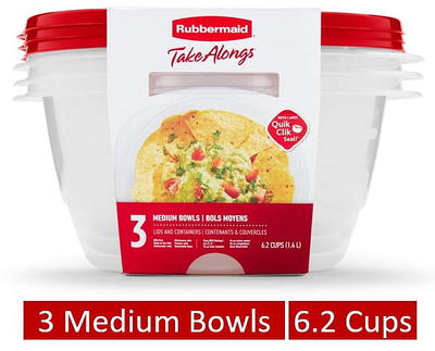 Rubbermaid Brilliance Medium Deep Food Storage Container (37.5 oz)