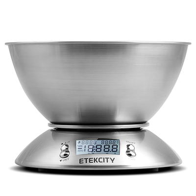 Starfrit Analog Kitchen Scale w/ Stainless Steel Bowl 