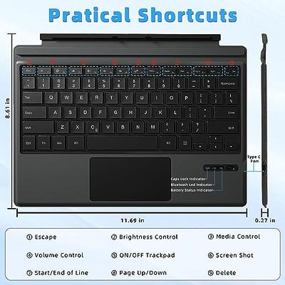 Teclado Microsoft Surface Pro 3, Pro 4, Pro 5, Pro 6, Pro 7, Pro 7