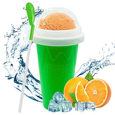 Slushie Maker Cup, Smoothie Silicon Cup, Frozen Magic Squeeze Cup