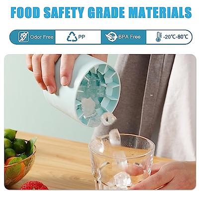 2Pcs Ice Block Mold Dishwasher Safe Non-sticky Large Ice Cube