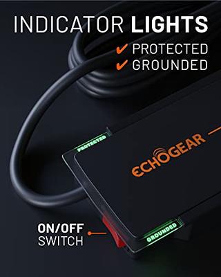 Super Slim Surge Protector With AC & USB Ports - ECHOGEAR
