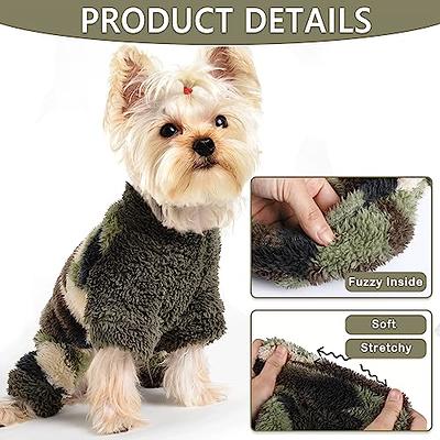 Dog Pajamas for Small Dogs Boy Girl Dog Onesie Jumpsuit Striped