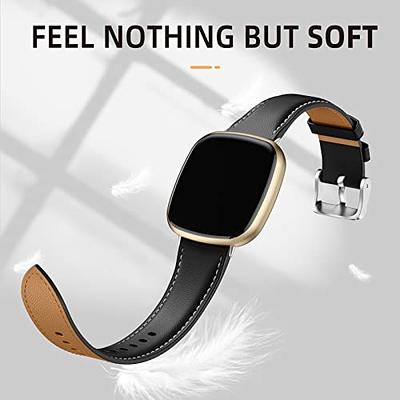 Wearlizer Fabric Bands Fitbit Versa 3/Fitbit Sense for Women Men,Soft