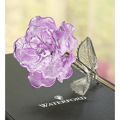 17 Artificial Lilac Flowers - (Set of 6) Primrue Flowers/Leaves Color: Purple