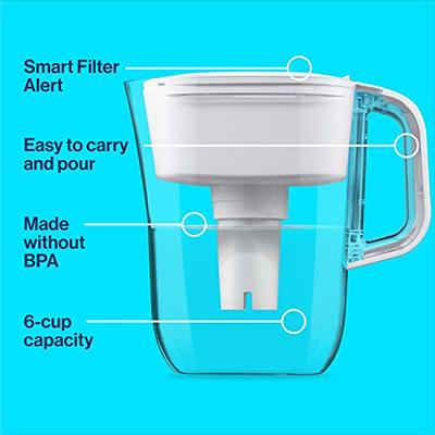 Brita Large 10 Cup Grand Water Pitcher with Filter - BPA Free