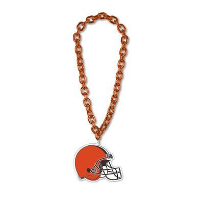 Mojo Cleveland Browns Slogan Fan Chain Necklace