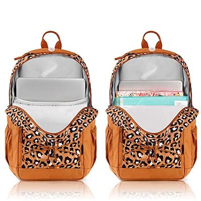 Choco Mocha Cheetah Pink Lunch Box for Girls, Daycare Lunch Bag