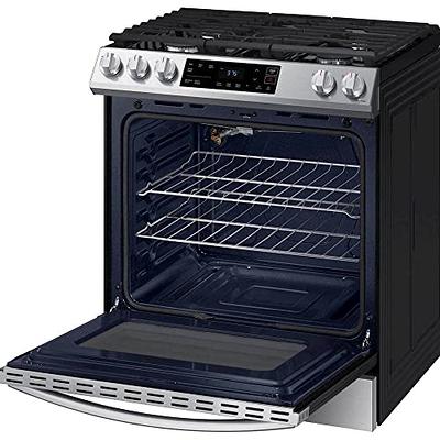 Samsung NX60A6111SS 6.0 Cu. ft. Smart Freestanding GAS Range with Integrated Griddle in Stainless Steel