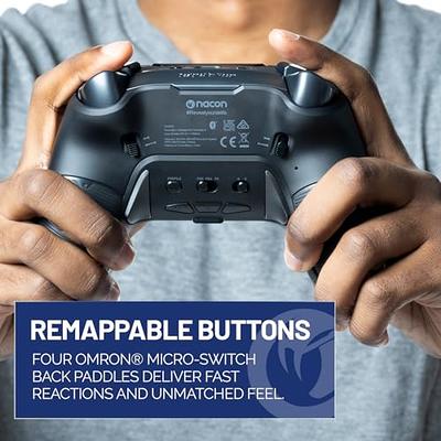 NACON Revolution 5 Pro Officially Licensed PlayStation Wireless Gaming  Controller for PS5 / PS4 / PC - Hall Effect, Trigger Stops, Mappable  Buttons, Bluetooth Audio - Triple Black - Yahoo Shopping