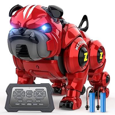 Remote Control Robot Dog Toy, Programmable Interactive & Smart Dancing  Robots For Kids 5 And Up, Rc Stunt Toy Dog With Sound Led Eyes, Electronic  Pets