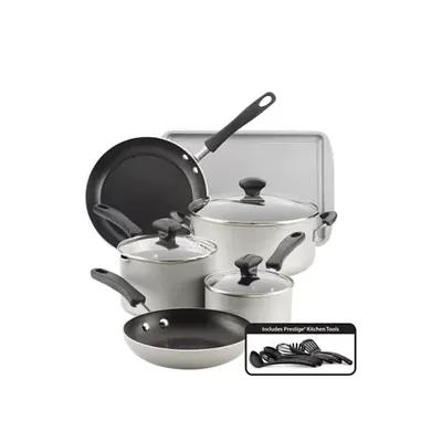 Farberware Cookstart DiamondMax Cookware Set, 15 Pieces