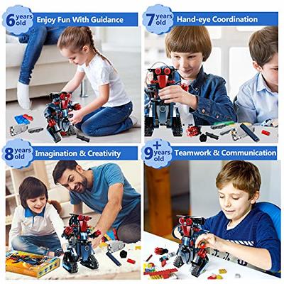 STEM Robot Toys for Kids, Building Block Kit for Boy and Girl, Fun  Educational Remote Control Toy with App Control for Learning for 8 9 10 11  12 13 14