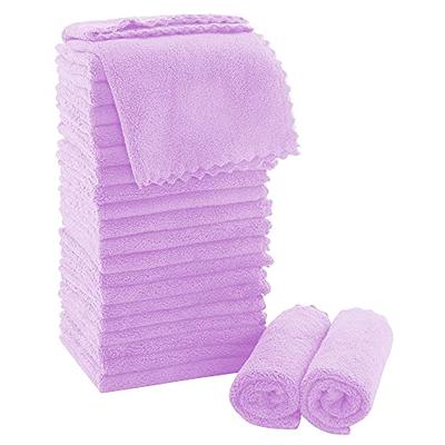 TENSTARS 12 Pack Premium Washcloths Set - Quick Drying- Soft