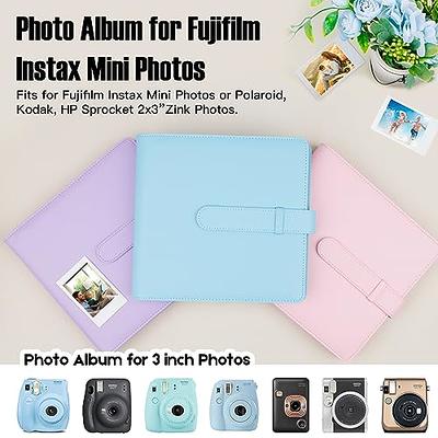 20 Pockets PU Leather Photo Book Album 3 Inch for Fujifilm Instax Mini  Films 9 8