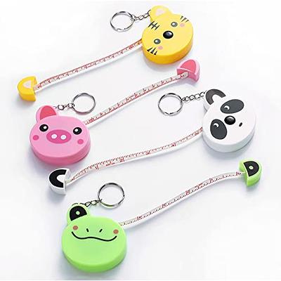 4pcs 60-Inch 1.5 Meter Soft Retractable Measuring Tape for Body Measurements  Retractable, Cute Kawaii Animal Tape Measures Tailor Measuring Tape  Fractions Measure Ruler for Sewing - Yahoo Shopping