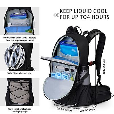  Hydration Backpack 20L & 2L Water Bladder-High Flow