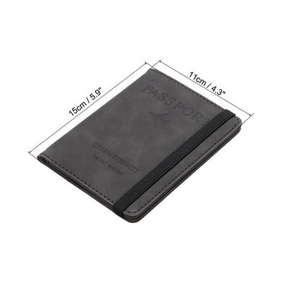 Deziliao Passport Holder,Passport Holder Card Slots