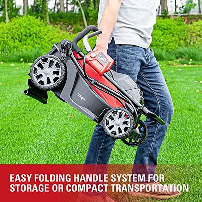 Senix 58V MAX* 17-inch Cordless Brushless Lawn Mower, 2.5Ah Lithium-Ion Battery and Charger Included LPPX5-M