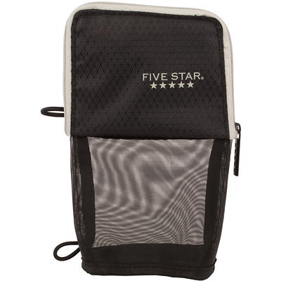 Five Star Stand N Store Pencil Pouch Black/Gray (500112A-WMT) - Yahoo  Shopping