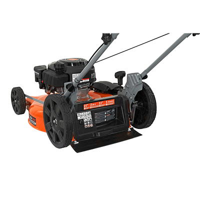 BLACK+DECKER 21 2-in-1 Push Lawn Mower