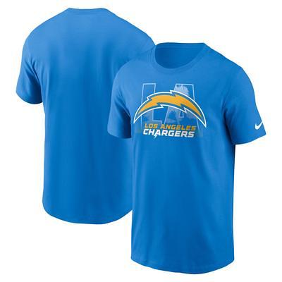 Men's Nike Powder Blue Los Angeles Chargers Sideline Logo Performance  Pullover Hoodie