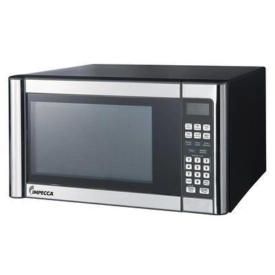 Hamilton Beach 0.9 Cu. Ft. Countertop Microwave Oven, 900 Watts, Black  Stainless Steel