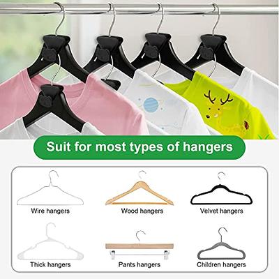 50 Pcs Clothes Hanger Connector Hooks, Outfit Hangers, Hanger Extender  Clips, Cascading Hanger Hooks