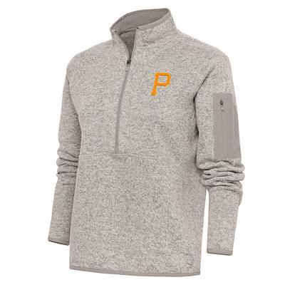 Antigua Apparel / Women's San Francisco Giants Oatmeal Fortune Half-Zip  Pullover