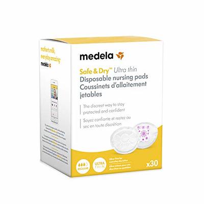 Medela Safe & Dry Ultra Thin Disposable Nursing Pads, Individually Wrapped,  White, 120 Count - Yahoo Shopping