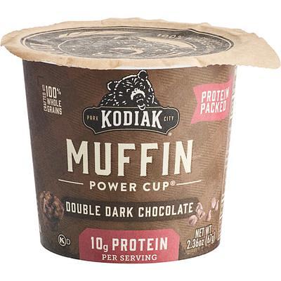 Kodiak Cakes Chocolate Chip Minute Muffin Cup 2.36 oz. - 12/Case