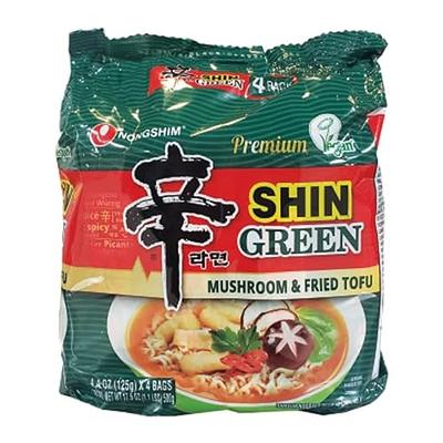 Nongshim Shin Ramyun Black with Premium Beef Broth, 4.58 Ounce (Pack of 10)