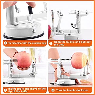 Farberware Professional Stainless Steel Apple Peeler and Corer in Red 