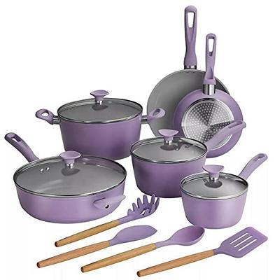  KJNS Nonstick Kitchen Cookware Pots & Pans Set - 15