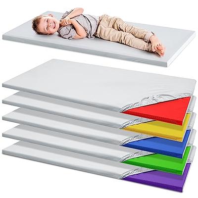  FDP SoftScape Space Saver Foldable Play Mat - Soft, Sturdy 1.5  inch Thick Foam, Children's 3-Fold Floor Mat; Indoor Active Play, Tummy  Time, Gymnastics, Stretching for Kids - Contemporary, 13231-CT : Baby