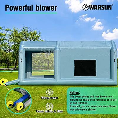 Outdoor portable inflatable car painting spray booth ,8x4x3m