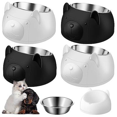 Dog Food Bowls Stainless Steel Elevated Food Water Dish For Pets