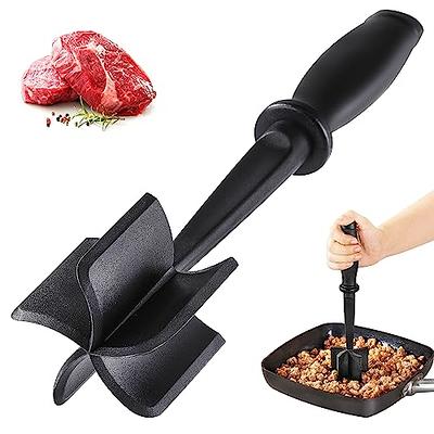 LHS Manual Meat Grinder, Heavy Duty Meat Mincer Sausage Stuffer, 3-in-1 Hand  Grinder with Stainless Steel Blades for Meat, Sausage, Cookies, Easy to  Clean - Yahoo Shopping