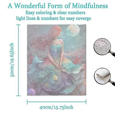 Mindful Crafts: Celestial Paint-by-Number Kit