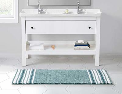 AMOAMI Bath-Mat,Ultra Thin Bathroom Rugs Runner,Rubber Bath Mats for  Bathroom Non Slip,Absorbent Bath Rug for Bathroom Floor, Shower,  Sink（24x47,Grey） - Yahoo Shopping