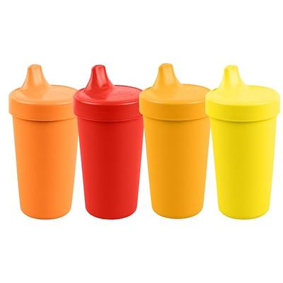 Re Play Made in USA 10 Oz. Sippy Cups for Toddlers, Pack of 4