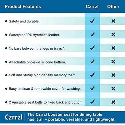 Baby Products Online - Toddler Booster Seat for Dining Table, Non-Slip  Bottom Booster Seat for Table, Child/Kids/Infant Dining Table Booster Seat  with 2 Adjustable Straps Buckle, Booster Seat N - Kideno